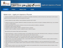 Tablet Screenshot of irigatii.eu